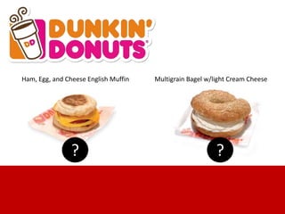 Ham, Egg, and Cheese English Muffin Multigrain Bagel w/light Cream Cheese
? ?
 