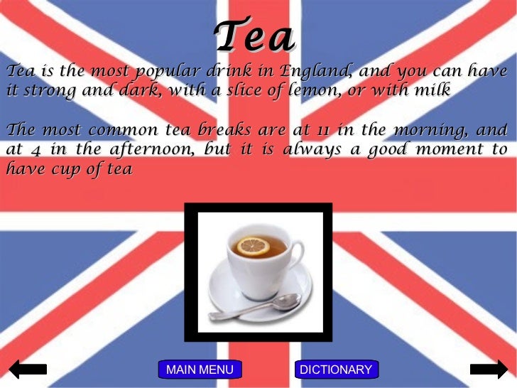the most popular drink in england