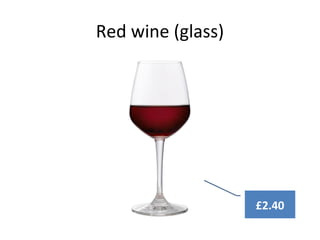 Red wine (glass)
£2.40
 
