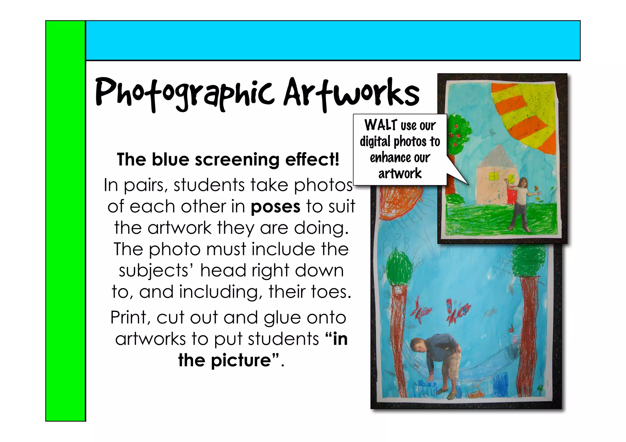 Ideas For Using The Digital Camera In The Primary Classroom   Rachel Boyd