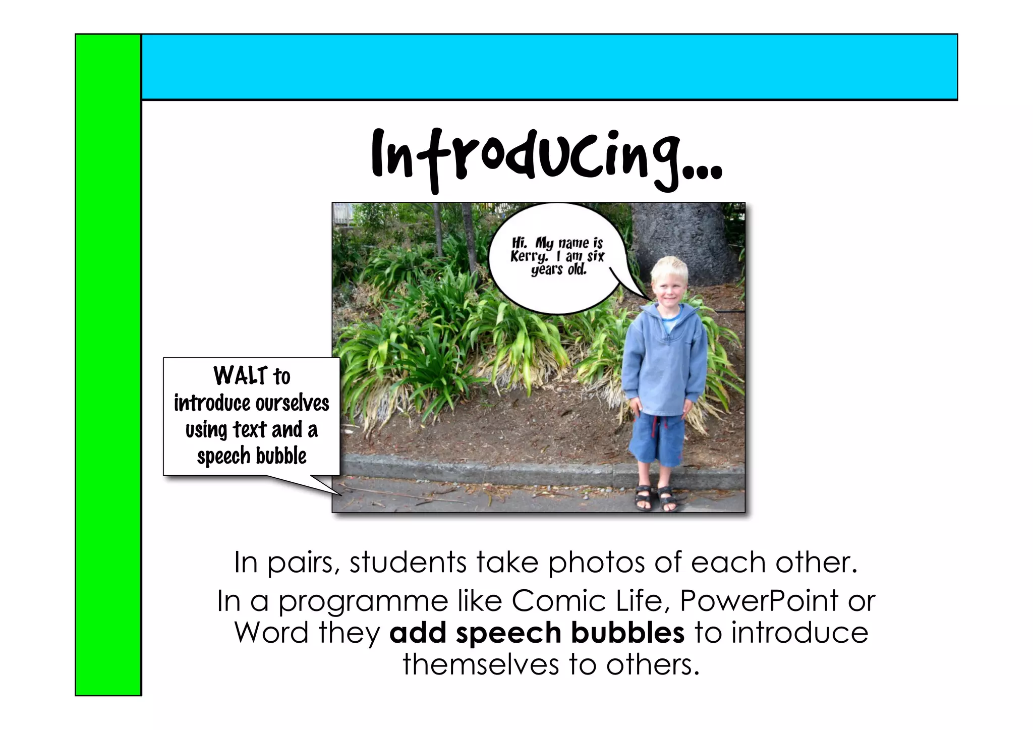 Ideas For Using The Digital Camera In The Primary Classroom   Rachel Boyd