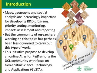 Geographic priorities for research and development on dryland cereals and legumes (DCL)