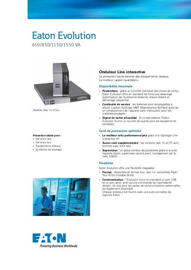 Eaton evolution-fr