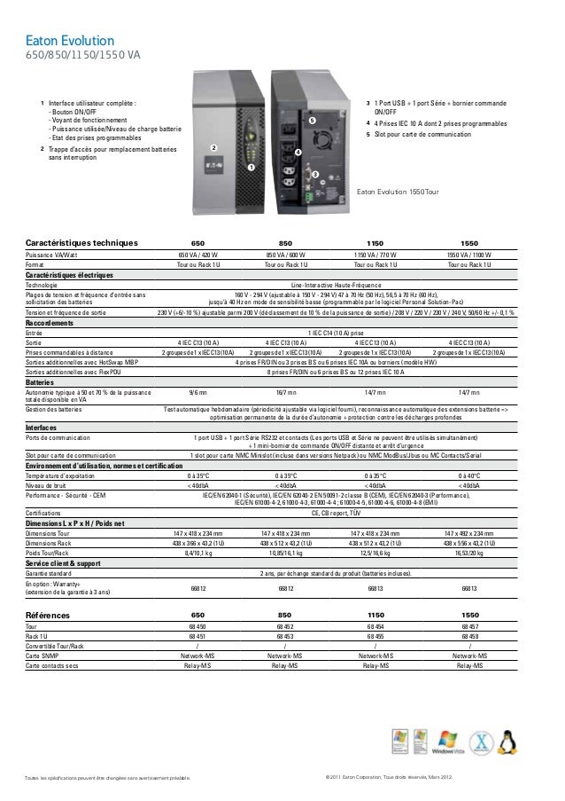 Eaton evolution-fr