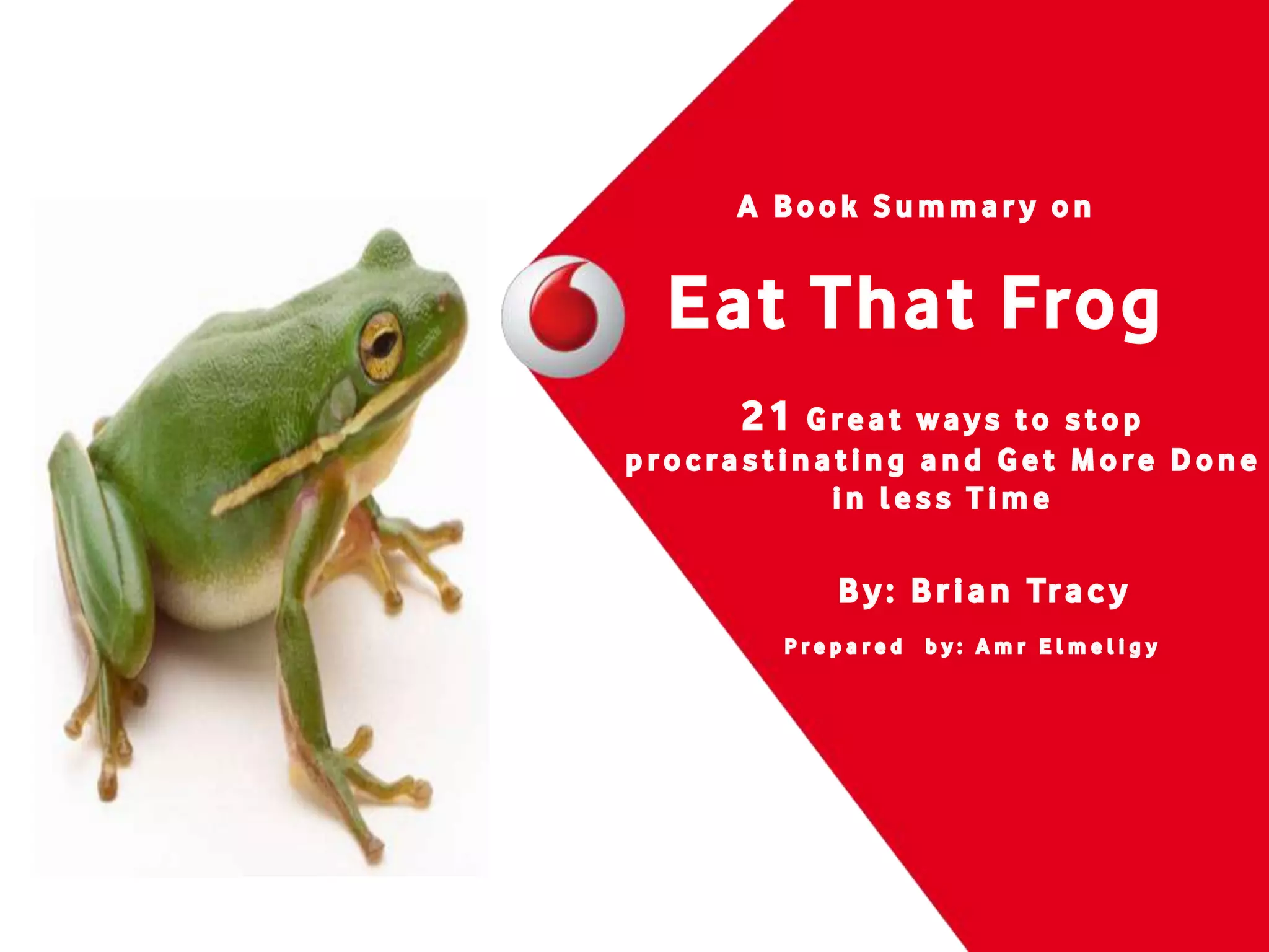 Eat That Frog! 3rd Edition – Brian Tracy's Guide To Stop Procrastinating & Get More Done
