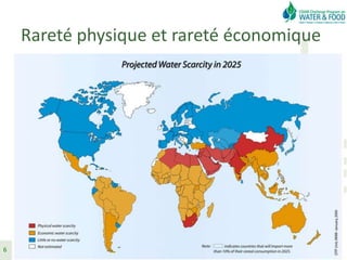 Rareté physique et rareté économique
6
 