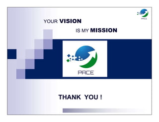 YOUR VISION
IS MY MISSION
THANK YOU !
 