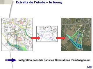 Extraits de l'étude – le bourg




 Intégration possible dans les Orientations d'aménagement

                                                      6/28
 