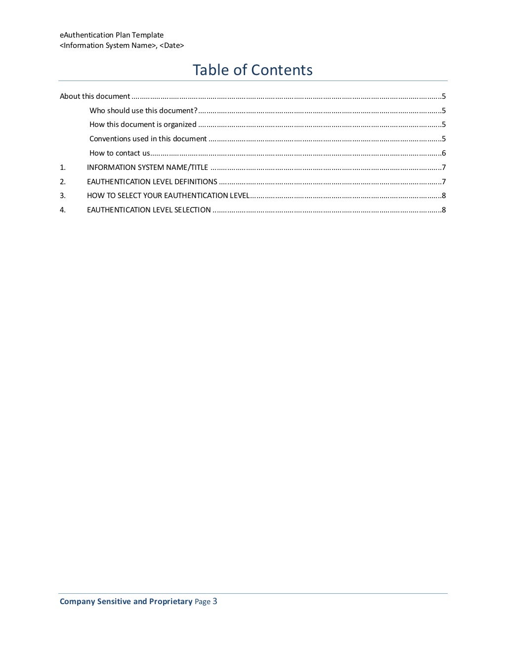 E authentication template 050212