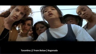  
Taran-no	
  //	
  From	
  Below	
  [	
  Kogonada
 