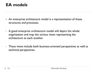 Enterprise Architecture Visualization | PDF