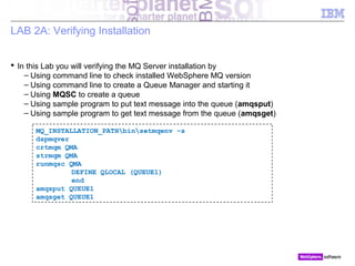 Mqsc Model Command IBM WebSphere MQ Introduction | PPT