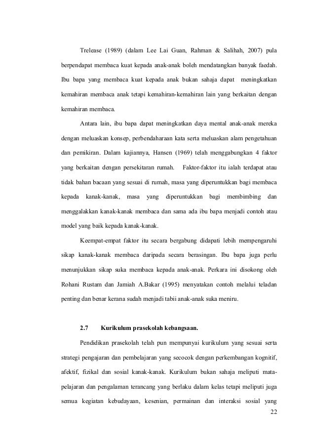 Kajian Tindakan Pra Sekolah