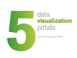 5
data
visualization
(and how to avoid them)
pitfalls
 