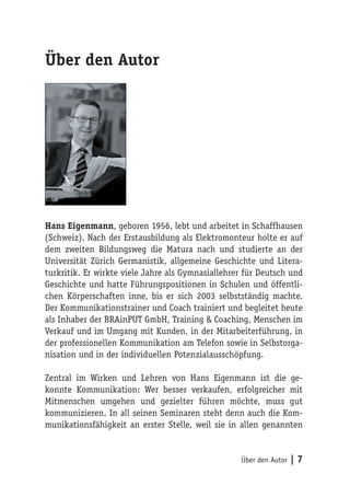 Über den Autor




Hans Eigenmann, geboren 1956, lebt und arbeitet in Schaffhausen
(Schweiz). Nach der Erstausbildung als ...