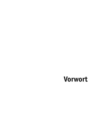 Vorwort
 