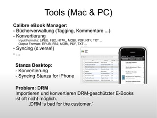.mobi (= Mobipocket (BlackBerry, Palm, Symbian, ...))