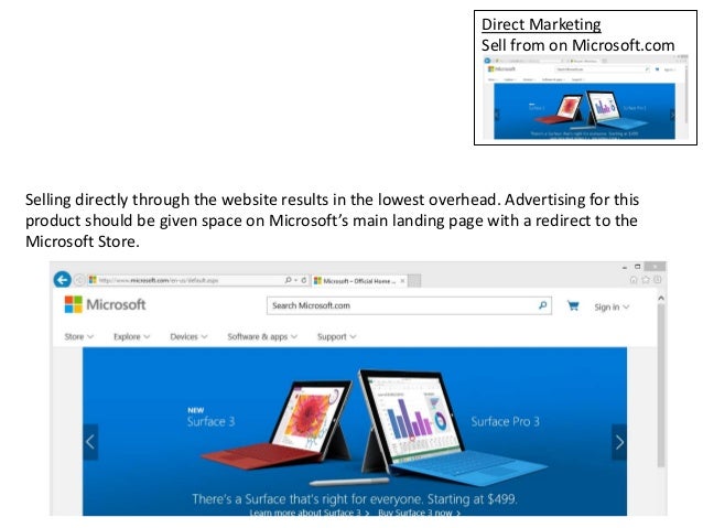 microsoft marketing strategy