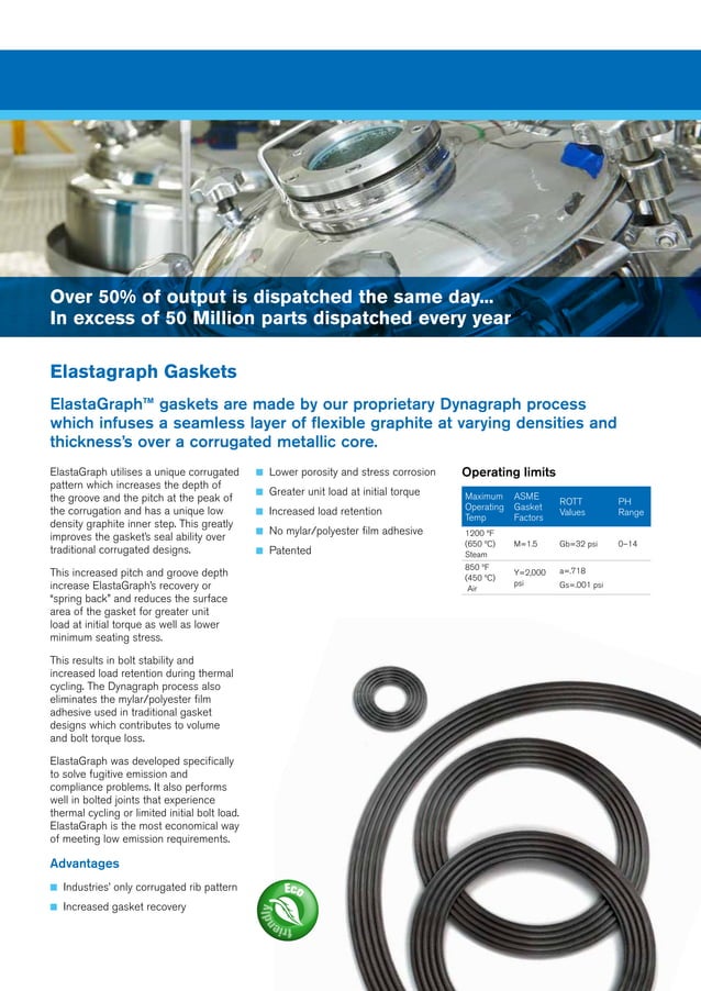 Sealtec Metallic Gaskets from ERIKS