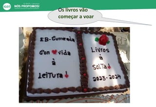 Os livros vão
começar a voar
 