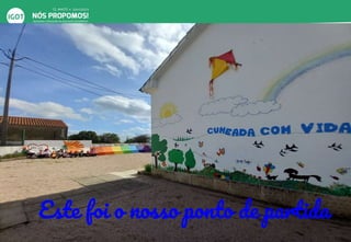 Este foi o nosso ponto de partida
 