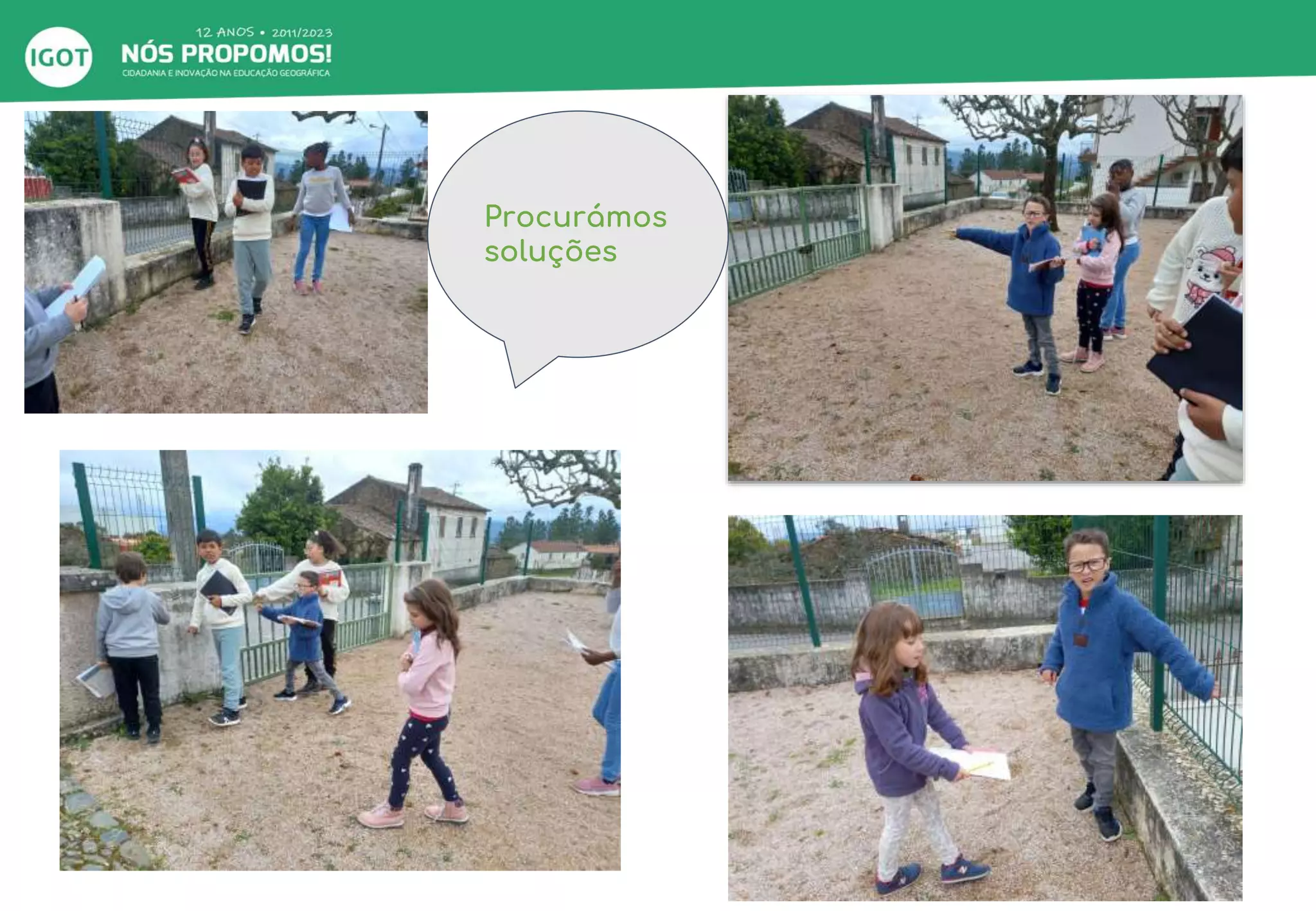 Procurámos
soluções