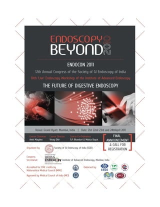 Endoscopy Beyond 2010 - Endocon 2011