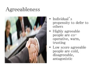 Assessment of Personality Traits_Organizational Behaviour | PPTX