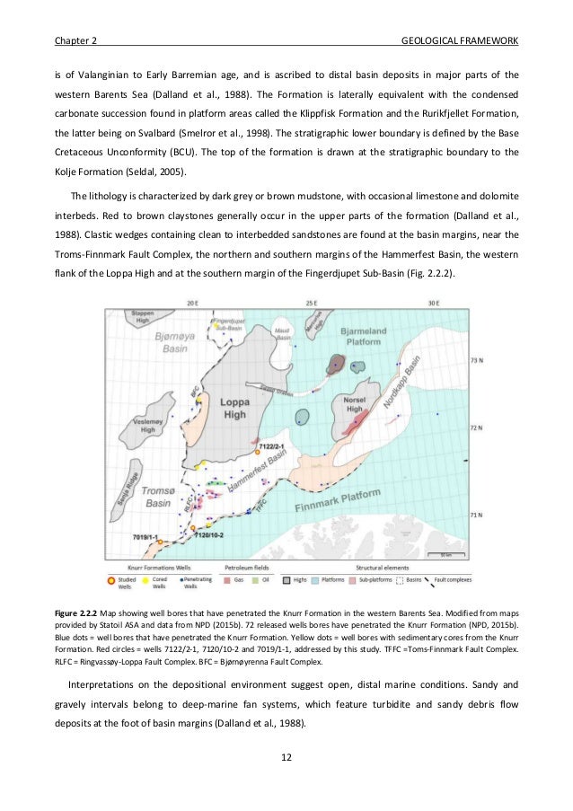 Geology master thesis