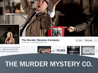 16
THE MURDER MYSTERY CO.
 
