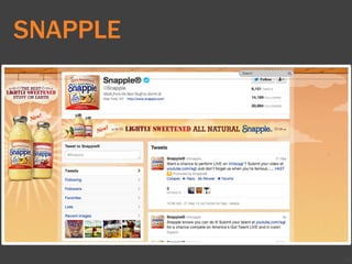 68
SNAPPLE
 