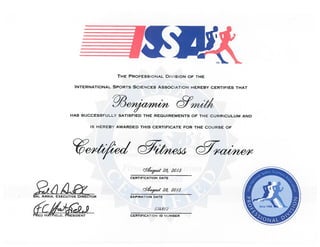 ISSA Certification.PDF