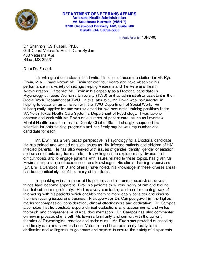 letter of recommendation from a doctor