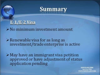 The EB-5 Visa Program
