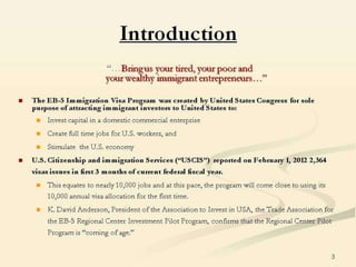 The EB-5 Visa Program