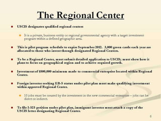 The EB-5 Visa Program