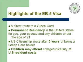The EB-5 Visa Program