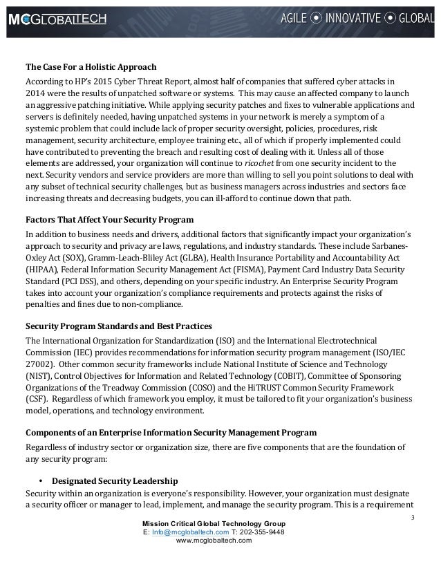 MCGlobalTech Commercial Cybersecurity Capability Statement