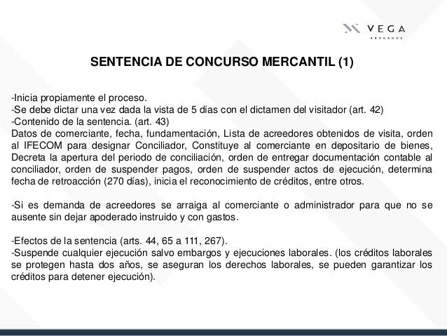 CONCURSO MERCANTIL