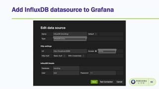 Add InfluxDB datasource to Grafana
60
 