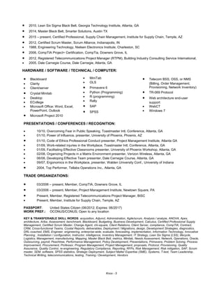 Knox, Terrance_Resume_Comm_Sept-2015_Final | PDF | Free Download