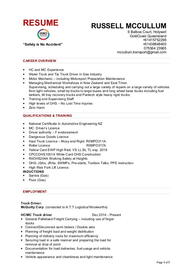 resume russell mccullum 2015 resume oil and gas