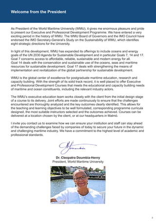 WMU EPDC Brochure PDF Professional School Postgraduate Education