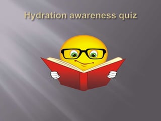 Healthy Hydration study session for HCSWs in practice