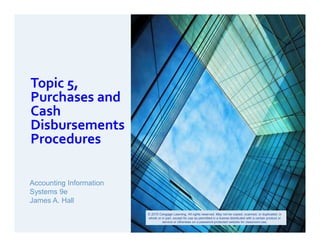 Comprehensive Procedures for Purchases and Cash Disbursements in ...