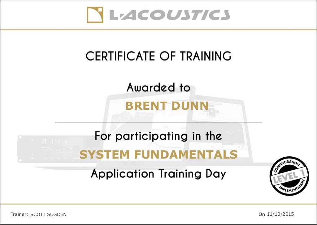 BRENT DUNN SF Certificate LAUS 20151110_SS