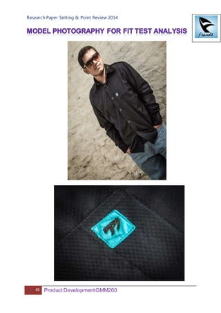 Research Paper Setting & Point Review 2014
65 Product DevelopmentGMM260
 