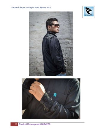 Research Paper Setting & Point Review 2014
66 Product DevelopmentGMM260
 