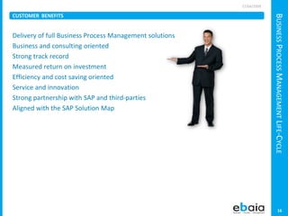 It's all about efficiency and cost savings