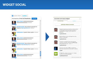 WIDGET SOCIAL
 